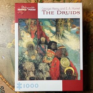 Pomegranate is our favorite puzzle company! 1000 piece puzzle. Gently used.